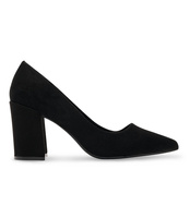 Czółenka damskie Ideal Shoes D-1232 Czarne