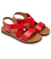 Sandałki damskie Super Mode 1458 Czerwone