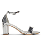 Sandałki damskie Style Shoes 6718 Srebrne