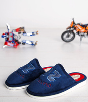 Kapcie dziecięce Natural Style NS-151 Granatowe