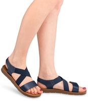 Sandałki damskie Super Mode 1458 Granatowe