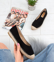 Espadryle damskie Sixth Sens 888-59 Czarne