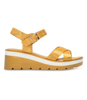 Sandałki damskie Shoesita 6295 Żółte