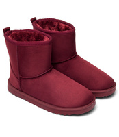 Śniegowce damskie Super Mode 9368 Bordowe