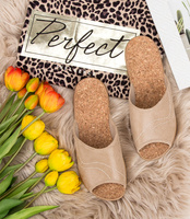 Klapki damskie Befado 254D094 Beżowe