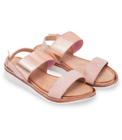 Sandałki damskie Laura Mode A-04 Szampańskie