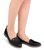 Balerinki damskie Miss Laura W-98 Czarne