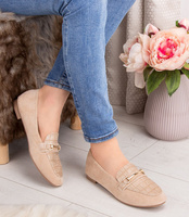 Mokasyny damskie Sixth Sens 918-20 Beżowe