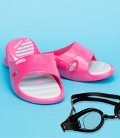 Klapki damskie basenowe Lano KL-3-3060-10 Różowe