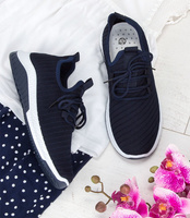 Buty sportowe damskie N/M BOK10 Granatowe