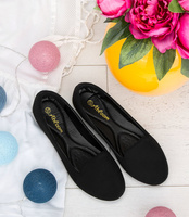 Balerinki damskie Abloom CS-98002 Czarne