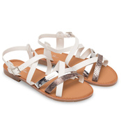 Sandałki damskie Sixth Sens H70 Białe