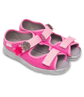 Sandałki dziecięce Befado 969Y102 Różowe