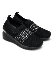 Buty sportowe damskie Skotnicki P-3-0589 Czarne