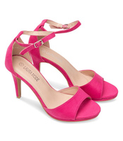 Sandałki damskie Laura Mode QL-128 Różowe