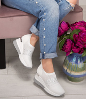 Buty sportowe damskie Lady Glory HQ288 Białe