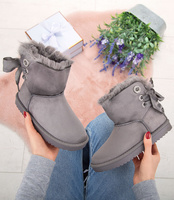 Śniegowce dziecięce W.S Shoes C-06 Szare