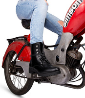 Botki damskie Bestelle BK-08 PU Czarne