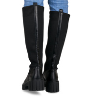 Kozaki damskie Laura Mode JKD-138 Czarne