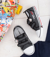 Trampki dziecięce Underline 26B1730 Czarne