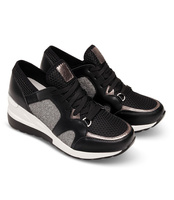 Buty sportowe damskie Super Mode 1774 Czarne