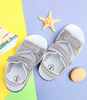 Sandałki dziecięce Befado 066X102 Szare