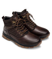 Trapery męskie Skotnicki B-4-723 Brązowe