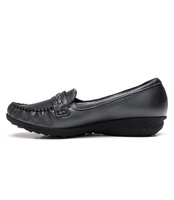 Mokasyny Pesco 377 Grafit/Metalic