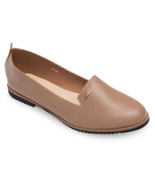 Balerinki damskie Miss Laura W-98 Khaki