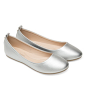 Balerinki damskie Abloom JZ-1082 Srebrne