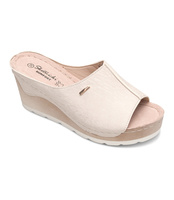 Klapki damskie Skotnicki KL-3-0618N Beżowe