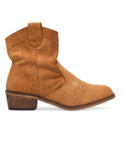 Kowbojki damskie Foreverfolie AB62 Brązowe