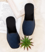 Kapcie męskie Natural Style NS-257 Granatowe