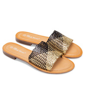 Klapki damskie Belle Women 4171 Złote