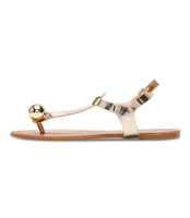 Sandałki damskie Abloom WL271 Złote