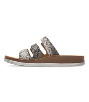 Klapki damskie Super Mode 1655 Szare