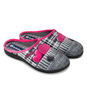 Kapcie damskie Inblu EC-61 Szare