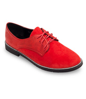 Półbuty damskie Sixth Sens YT-23 Czerwone