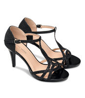 Sandałki damskie Laura Mode CQ01 Czarne