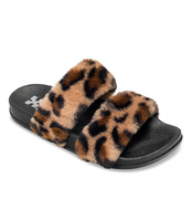 Klapki damskie Queen Vivi 98-35 Panterka