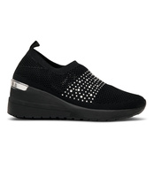 Buty sportowe damskie Skotnicki P-3-0589 Czarne