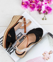 Sandałki damskie Sixth Sens FG11 Czarne