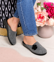 Kapcie damskie Inblu CA-116 Szare