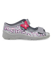 Sandałki dziecięce Befado 969X135 Szare