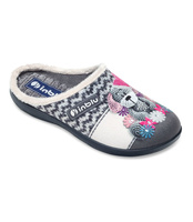 Kapcie damskie Inblu EC-49 Szare