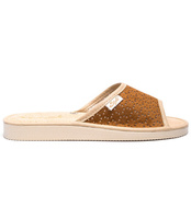 Kapcie damskie Natural Style NS-116 Brązowe