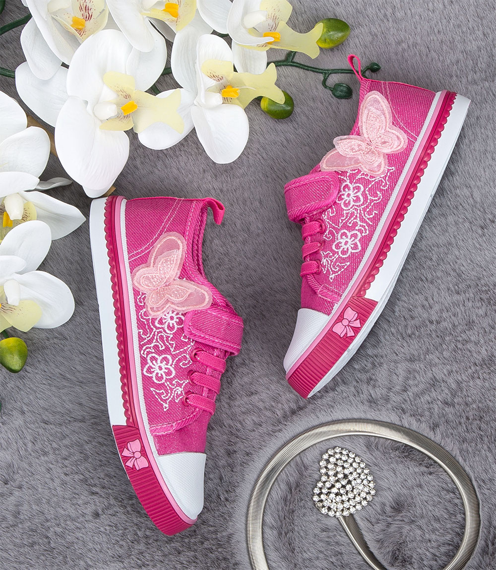 Trampki dziecięce Lano FG07 Różowe