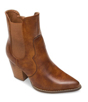 Kowbojki damskie Super Mode 1401 Brązowe