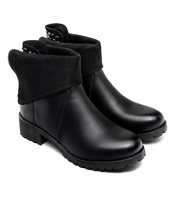 Botki damskie Abloom A89828 Czarne