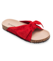 Klapki damskie Coco Perla 2553 Czerwone